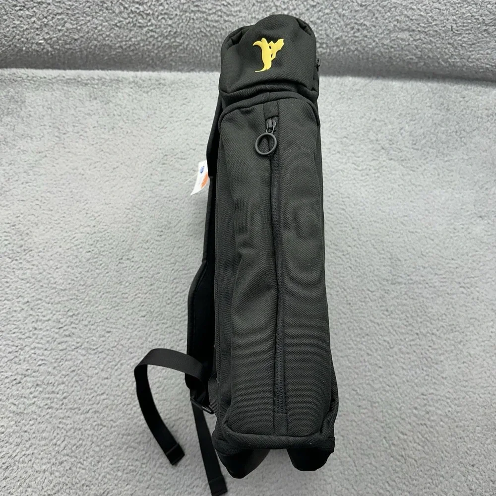 NWT Under Armour 1376459-002 UA Project Rock Duffle Backpack Black/Gold Gym Bag
